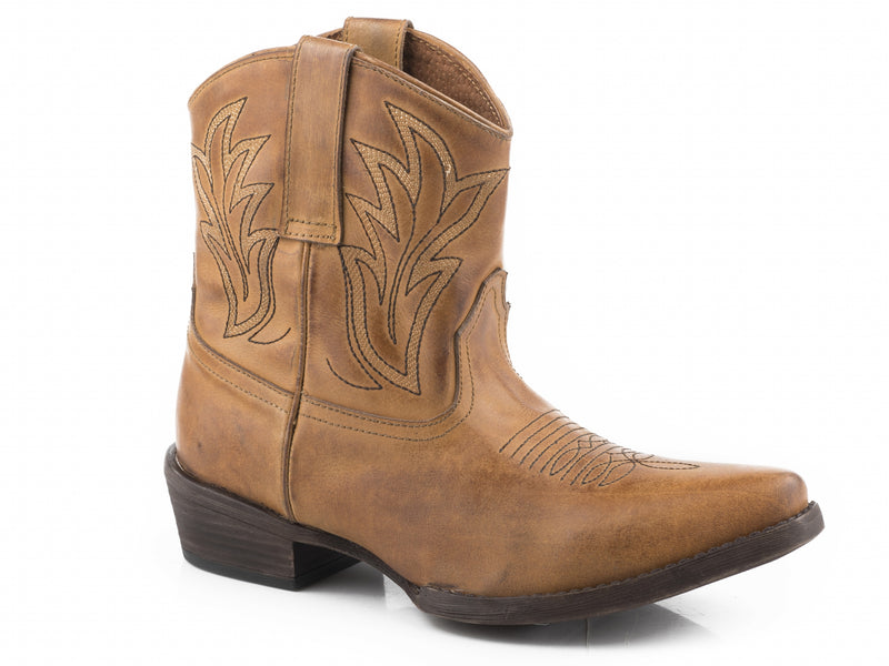 Roper Ladies Western Stitch Design Snip Toe Boots