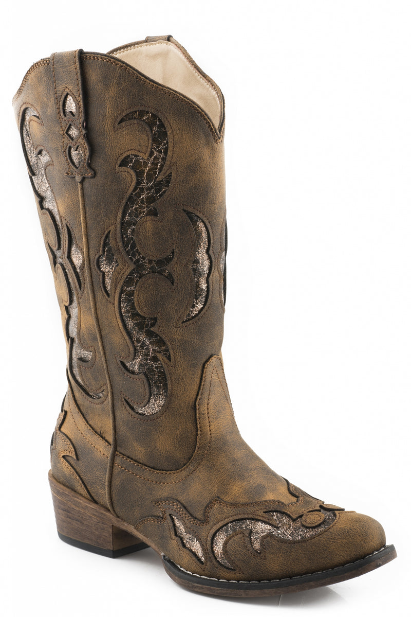Roper Ladies Riley Flextra Glitter Boots