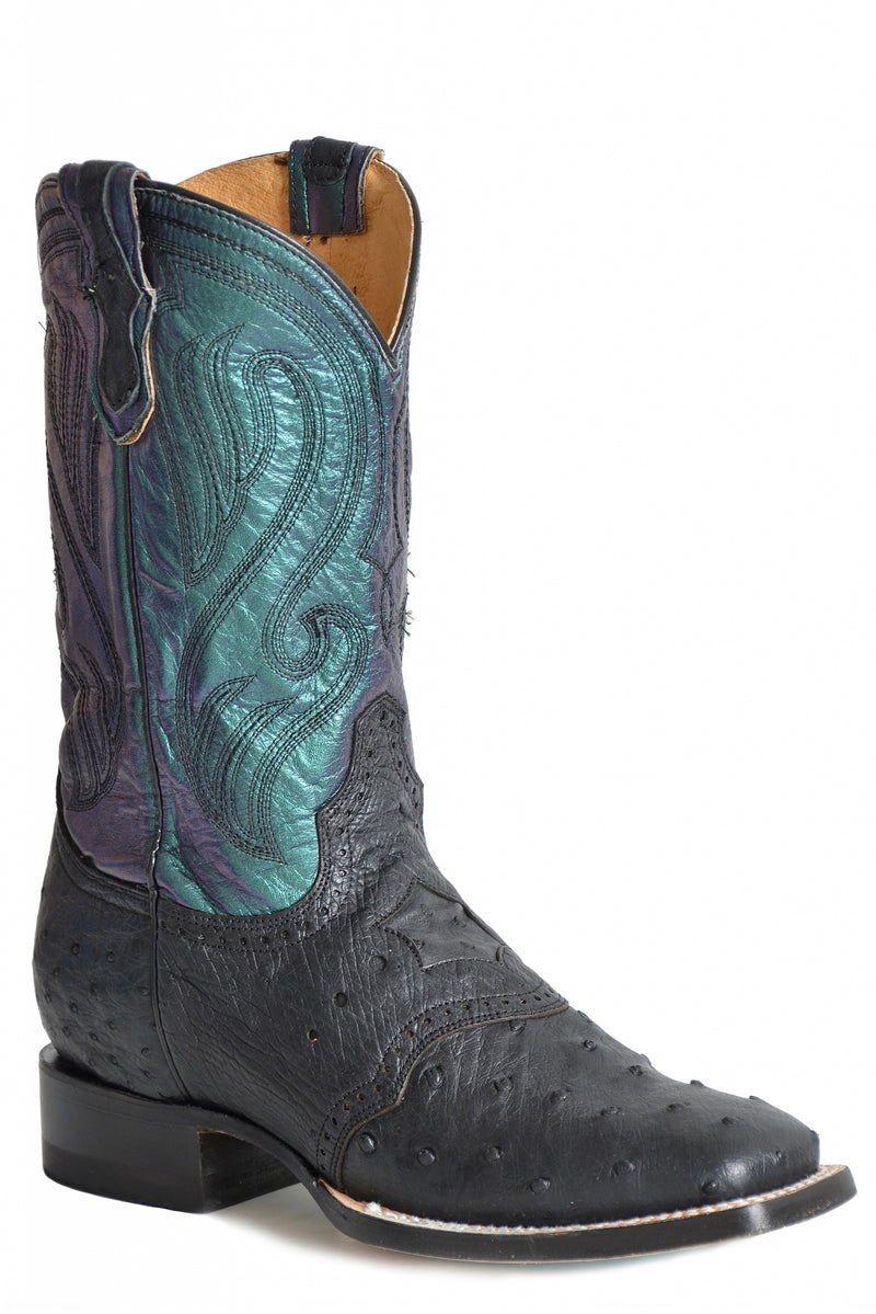 Roper Ladies Olivia Ostrich Square Toe Boots