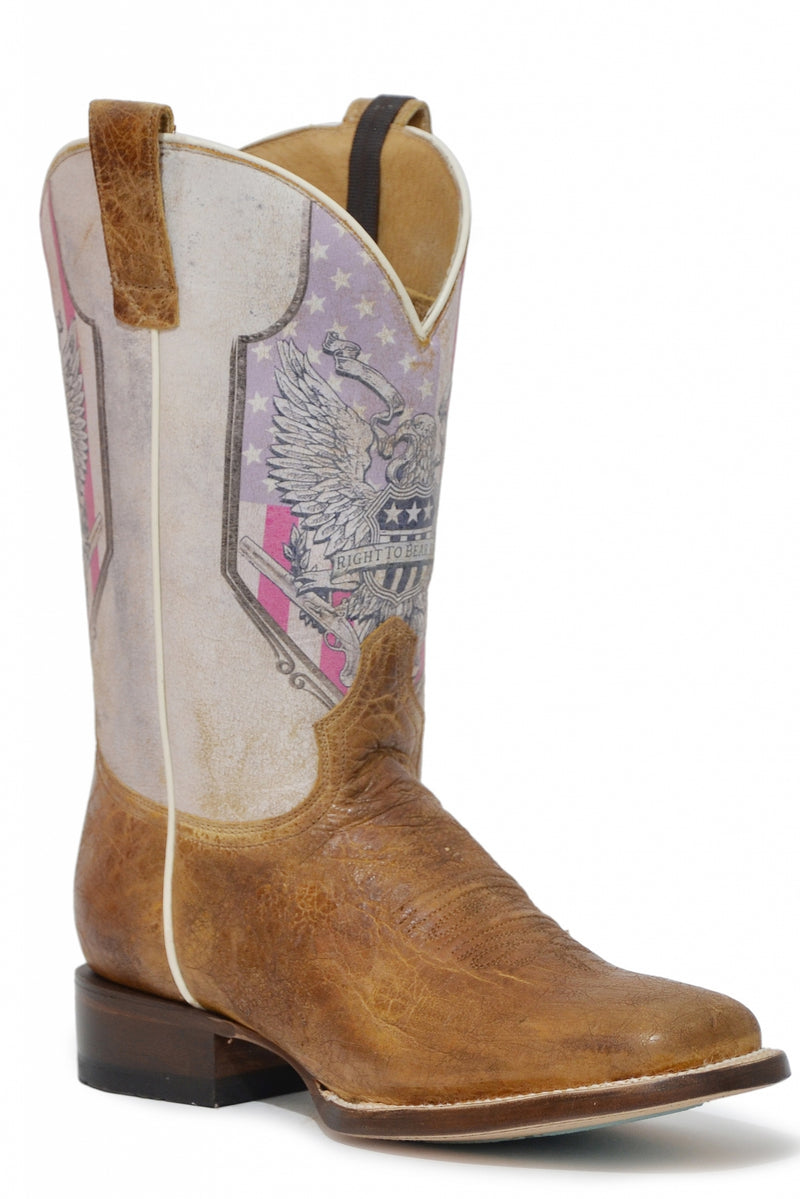 Roper Ladies 2nd Ammendment Concealed Carry Cowboy Heel Boots