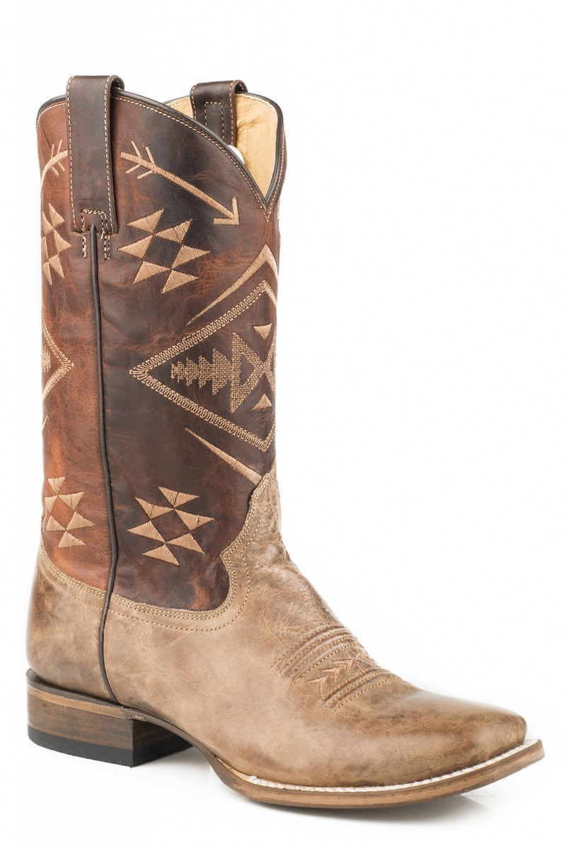 Roper Ladies Ruby Square Toe 11" Shaft Leather Boots