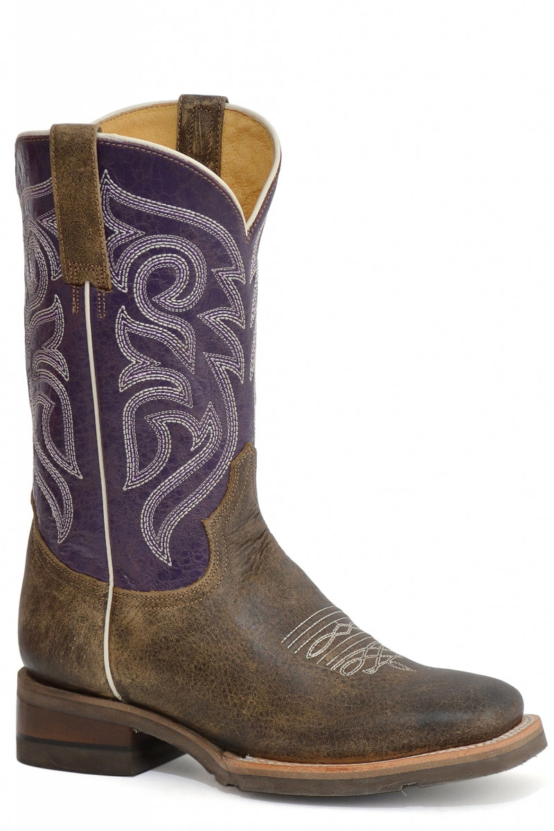 Roper Ladies Vintage Leather GEO Outsole Boots