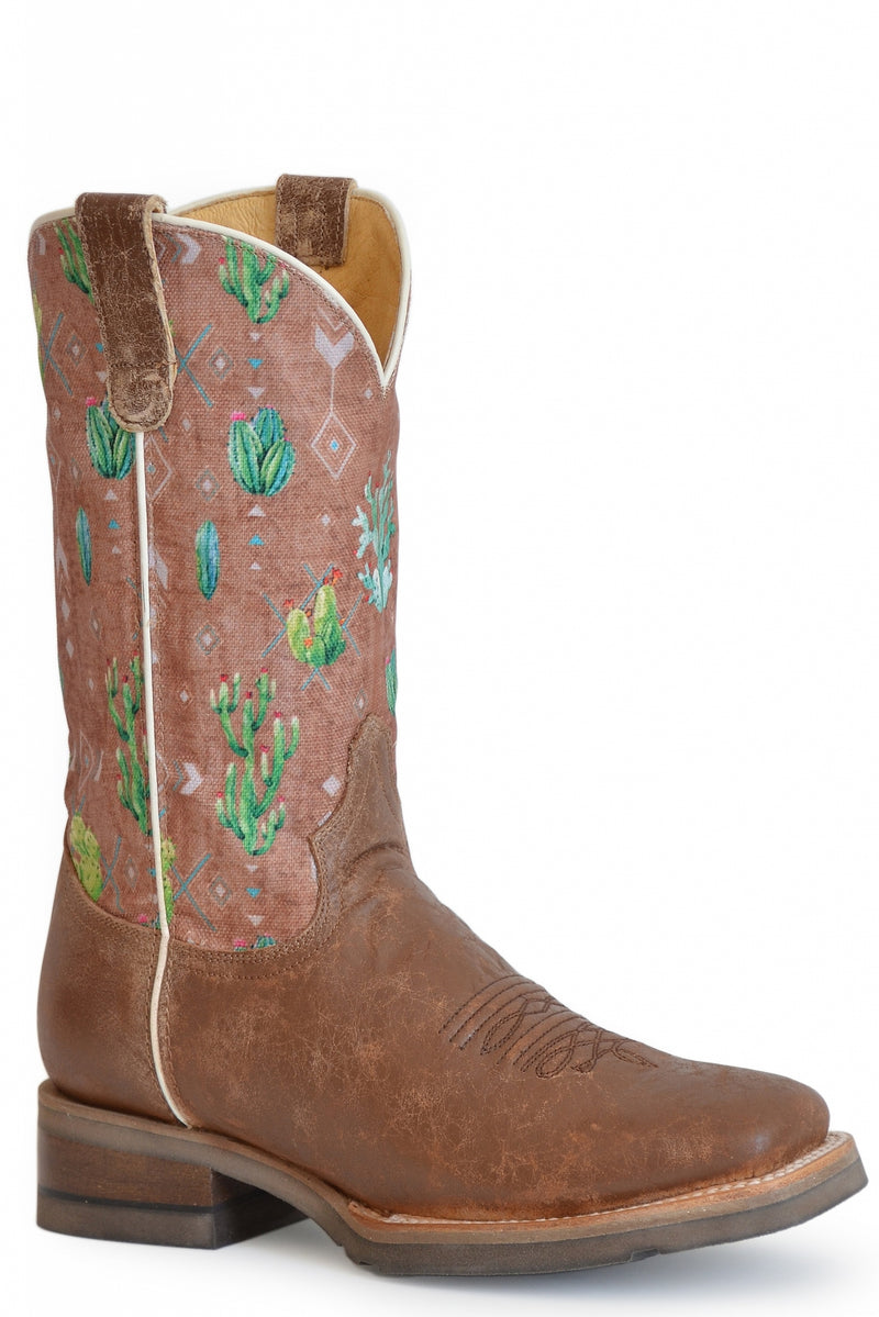 Roper Ladies South West Desert GEO Outsole Boots