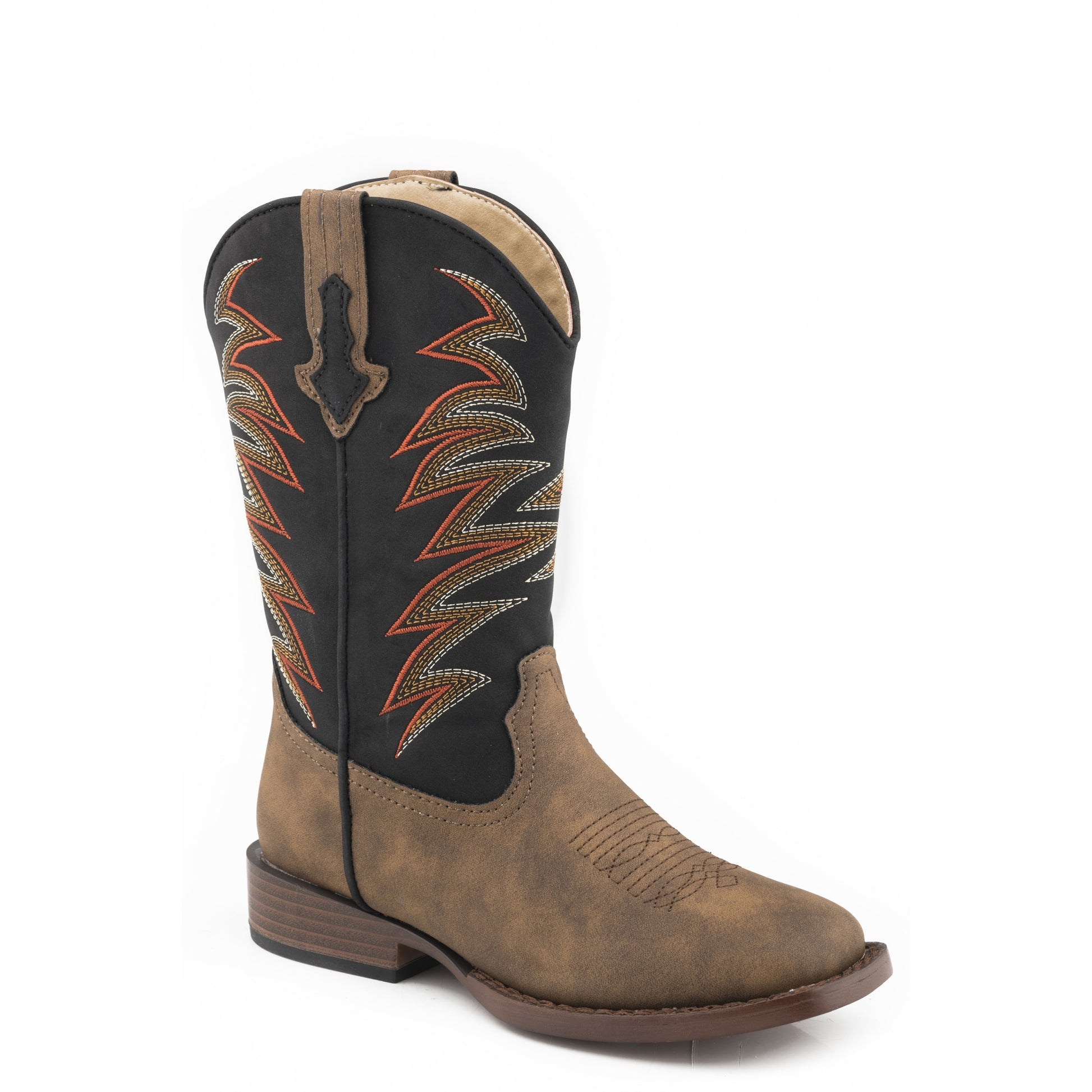 Roper Kids Clint Square Toe Western Boots