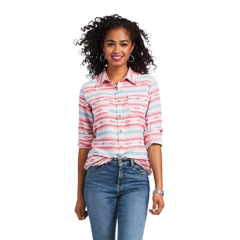 Ariat Ladies REAL Watercolor Serape Shirt