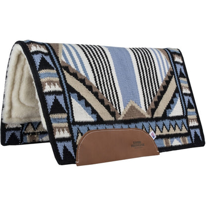 Mustang Highly Decorated Wool Fleece Bottom Pad