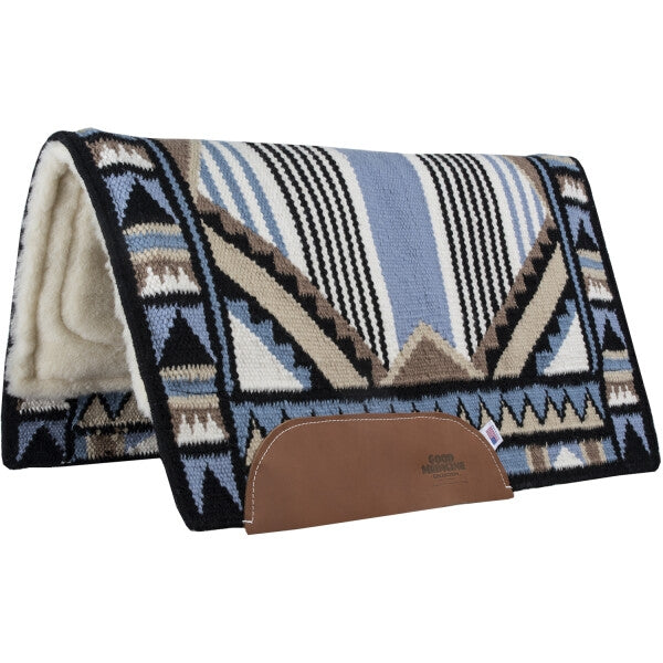 Mustang Highly Decorated Wool Fleece Bottom Pad