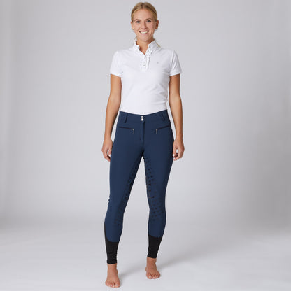 Horze Ladies Diana High Waisted Micro Silicone Full Seat Breeches
