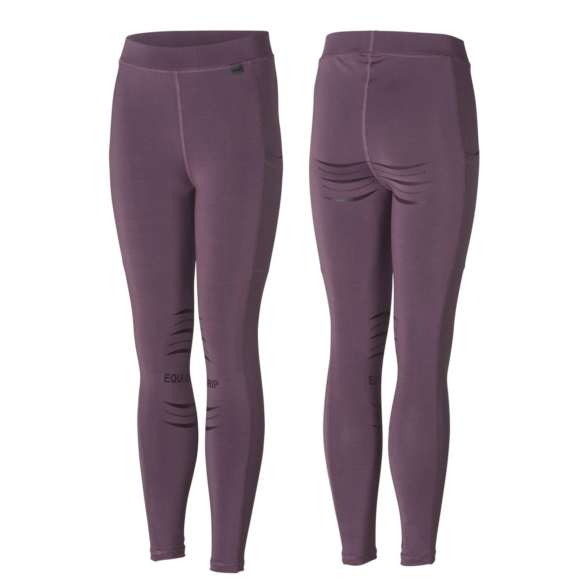 Horze Kids Zelda Full Seat Tights with Silicone Grip