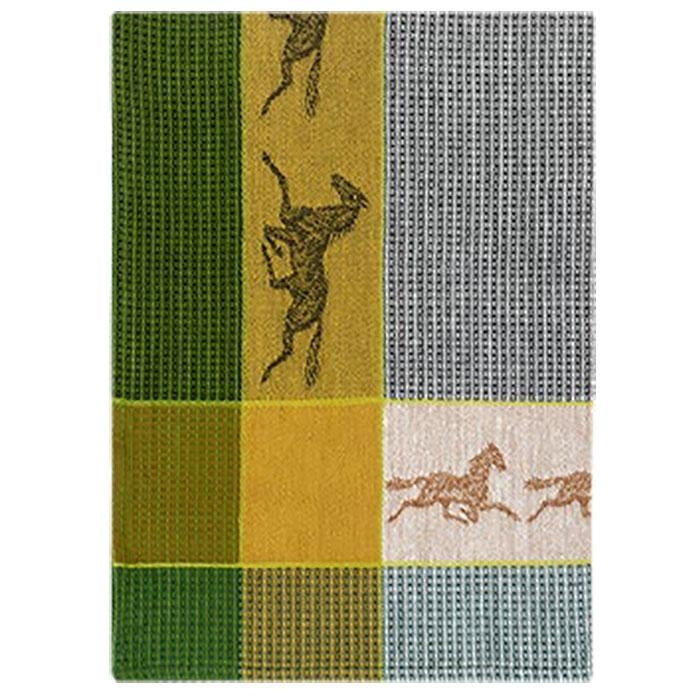 Brunswick Horse Waffle Weave Kitchen Towel