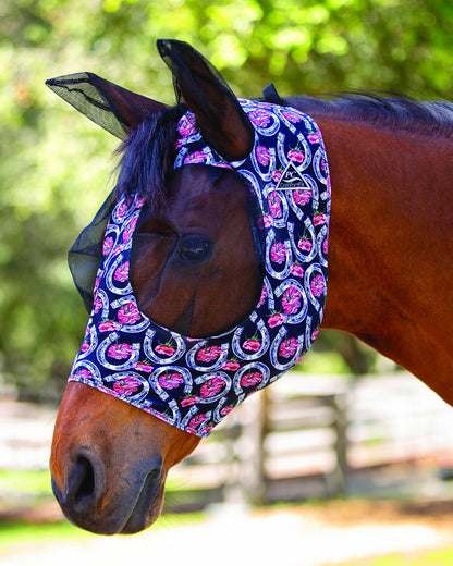 Prof Choice Comfort Fit Lycra Fly Mask - Prints
