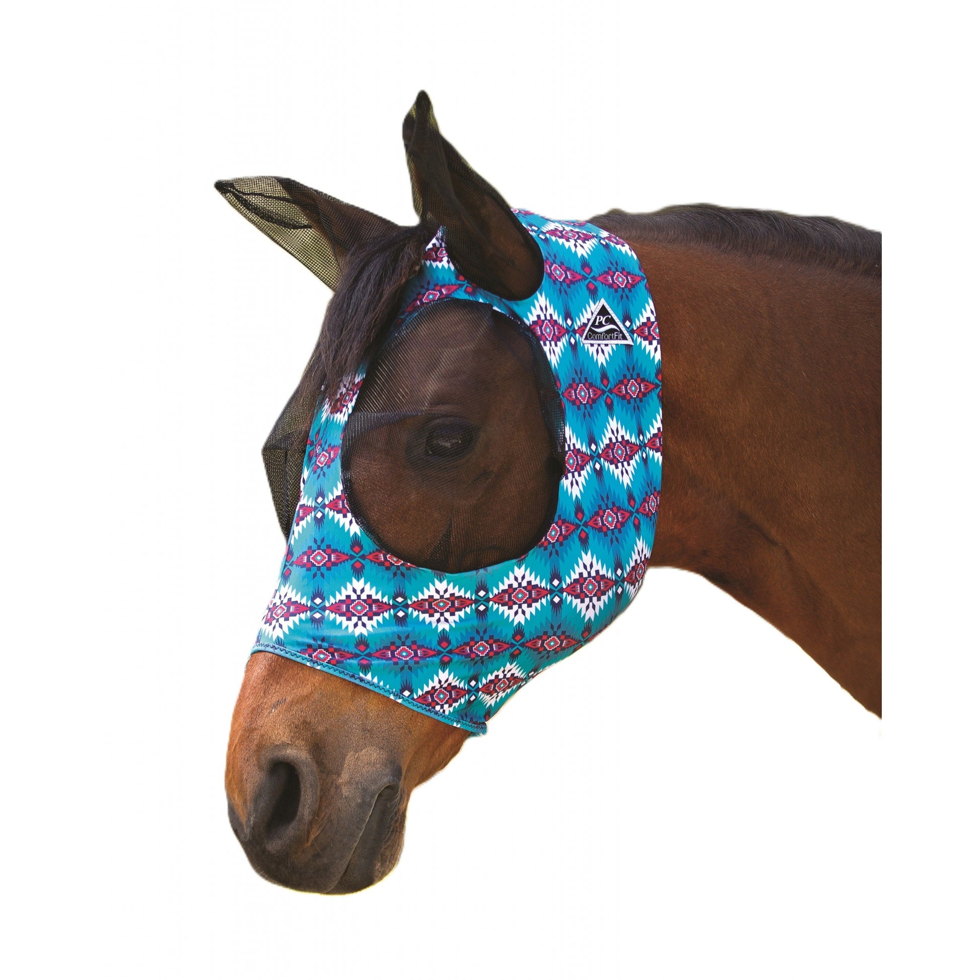 Prof Choice Comfort Fit Lycra Fly Mask - Prints