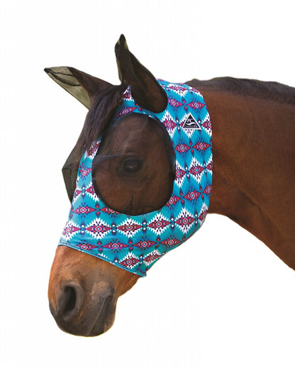 Prof Choice Comfort Fit Lycra Fly Mask - Prints