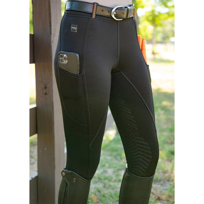 FITS Ladies ThermaMAX-II Tech Tread Full Seat Breeches