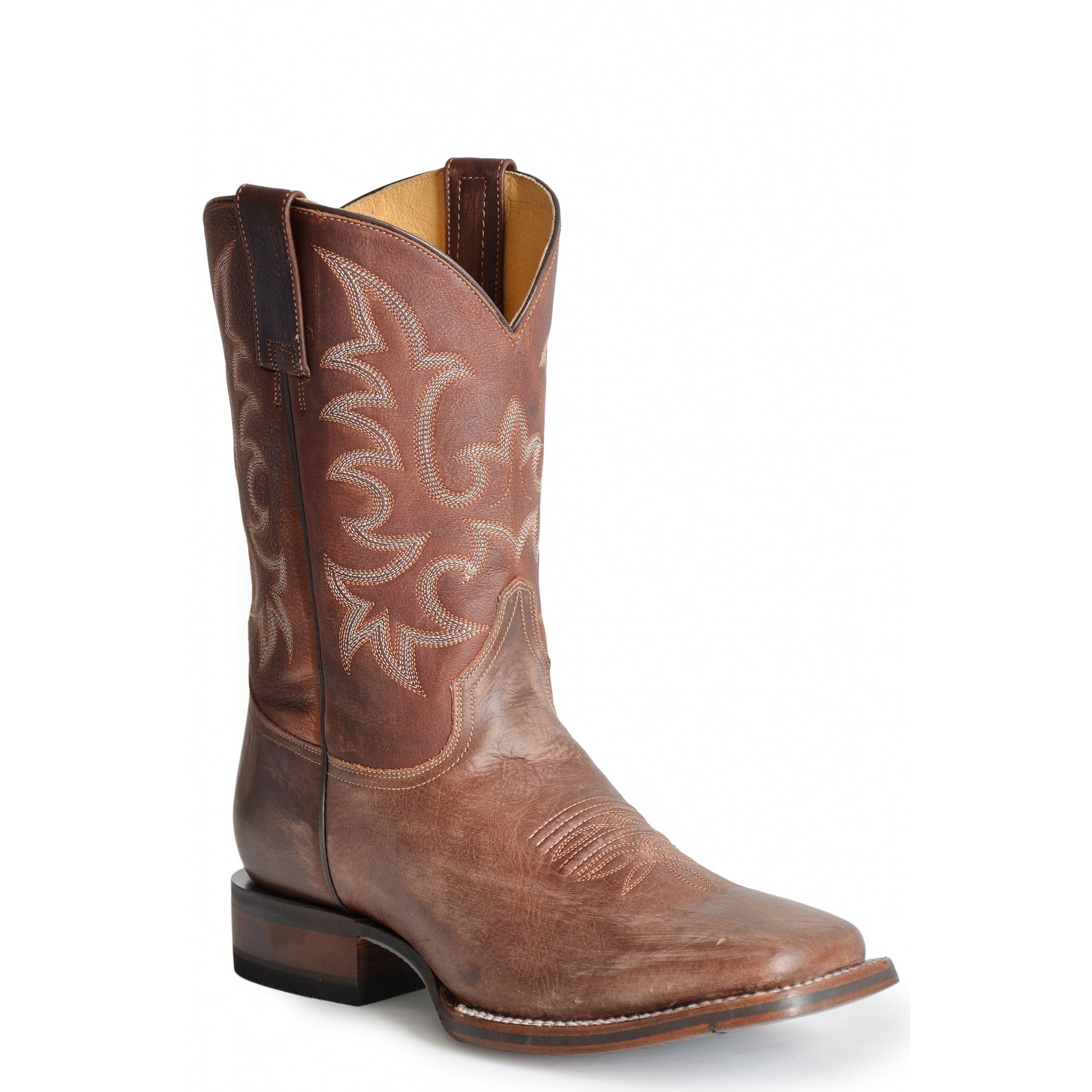 Stetson Mens Obadiah Square Toe TRU-X System Boots