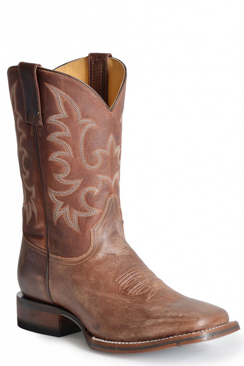 Stetson Mens Obadiah Square Toe TRU-X System Boots