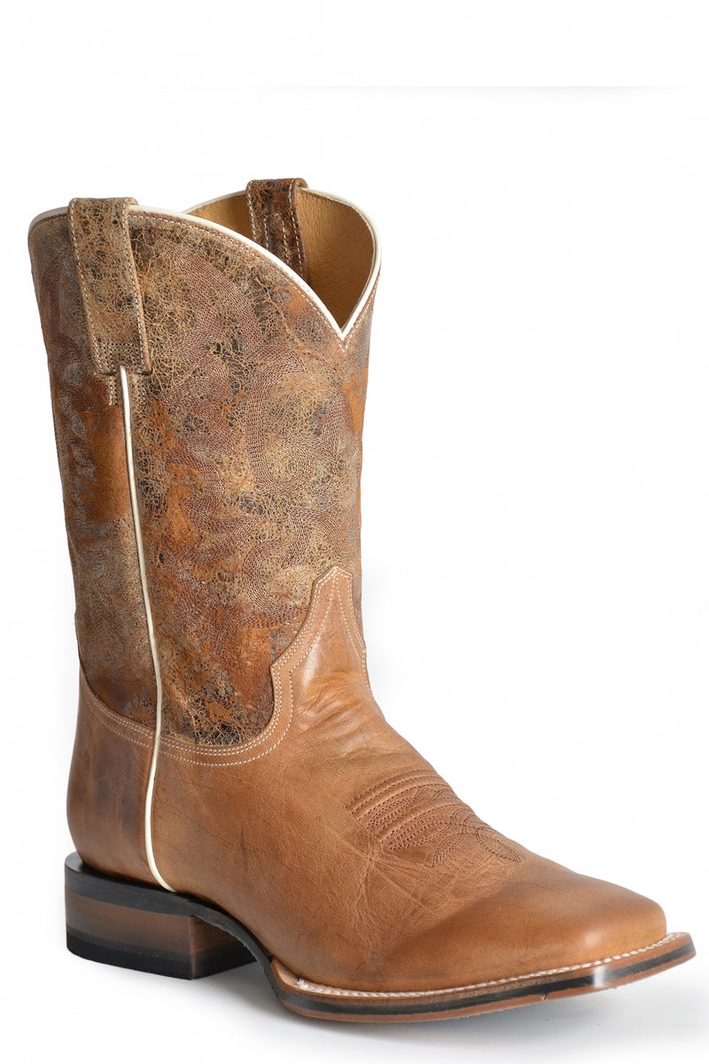 Stetson Mens Obadiah Square Toe TRU-X System Boots