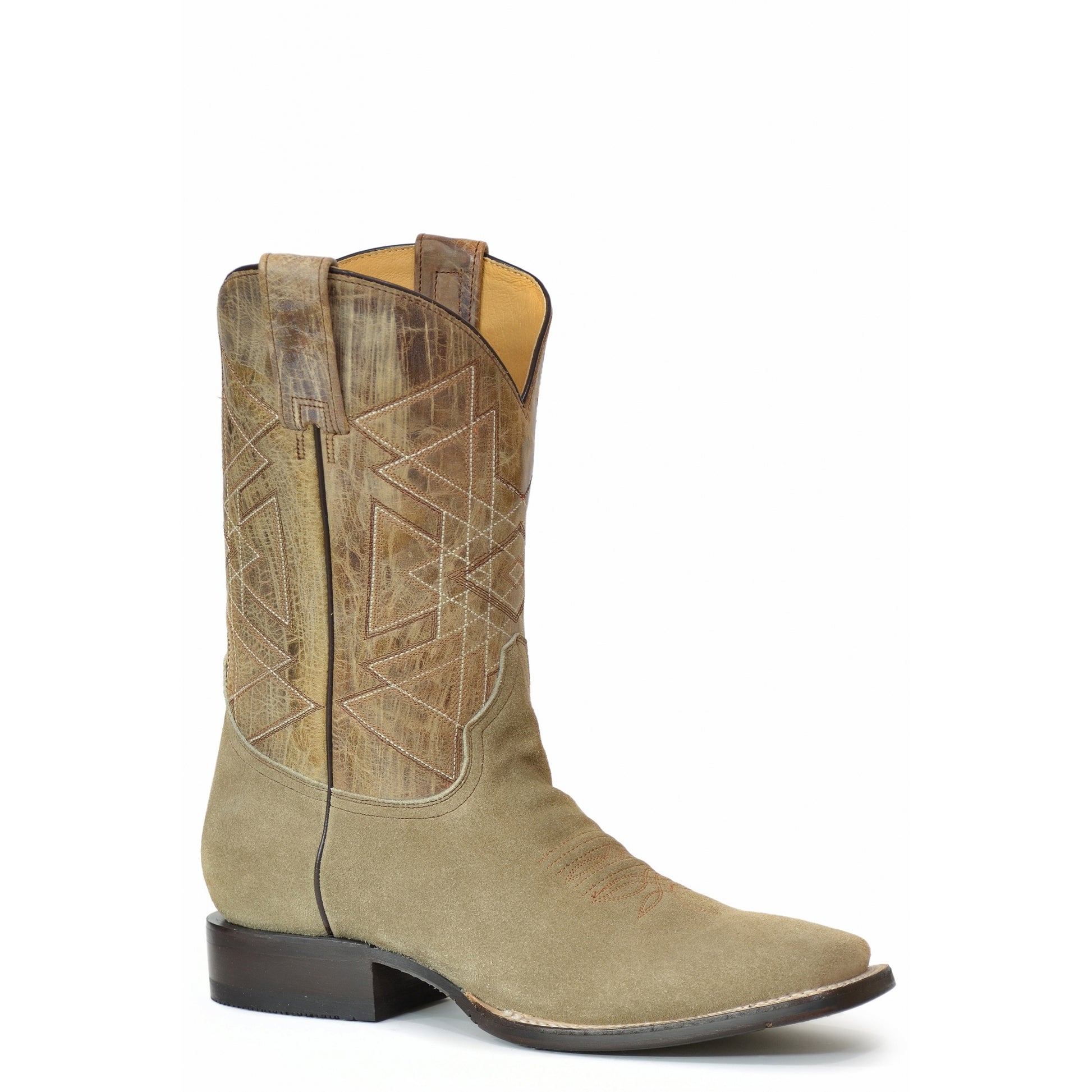 Stetson Mens Grayson Square Toe TRU-X System Boots