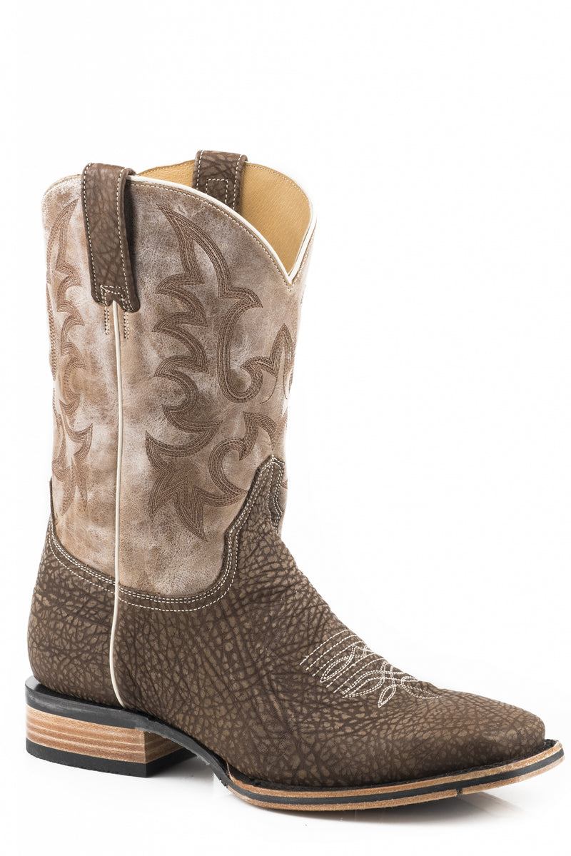 Stetson Mens Obadiah Square Toe Performance Sole Boots