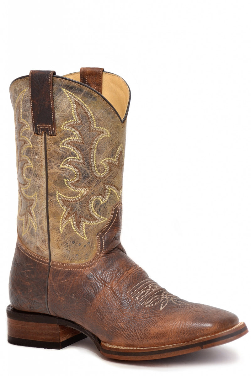Stetson Mens Obadiah Square Toe TRU-X System Boots