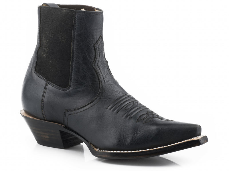 Stetson Ladies Everly Snip Toe Leather Sole Boots