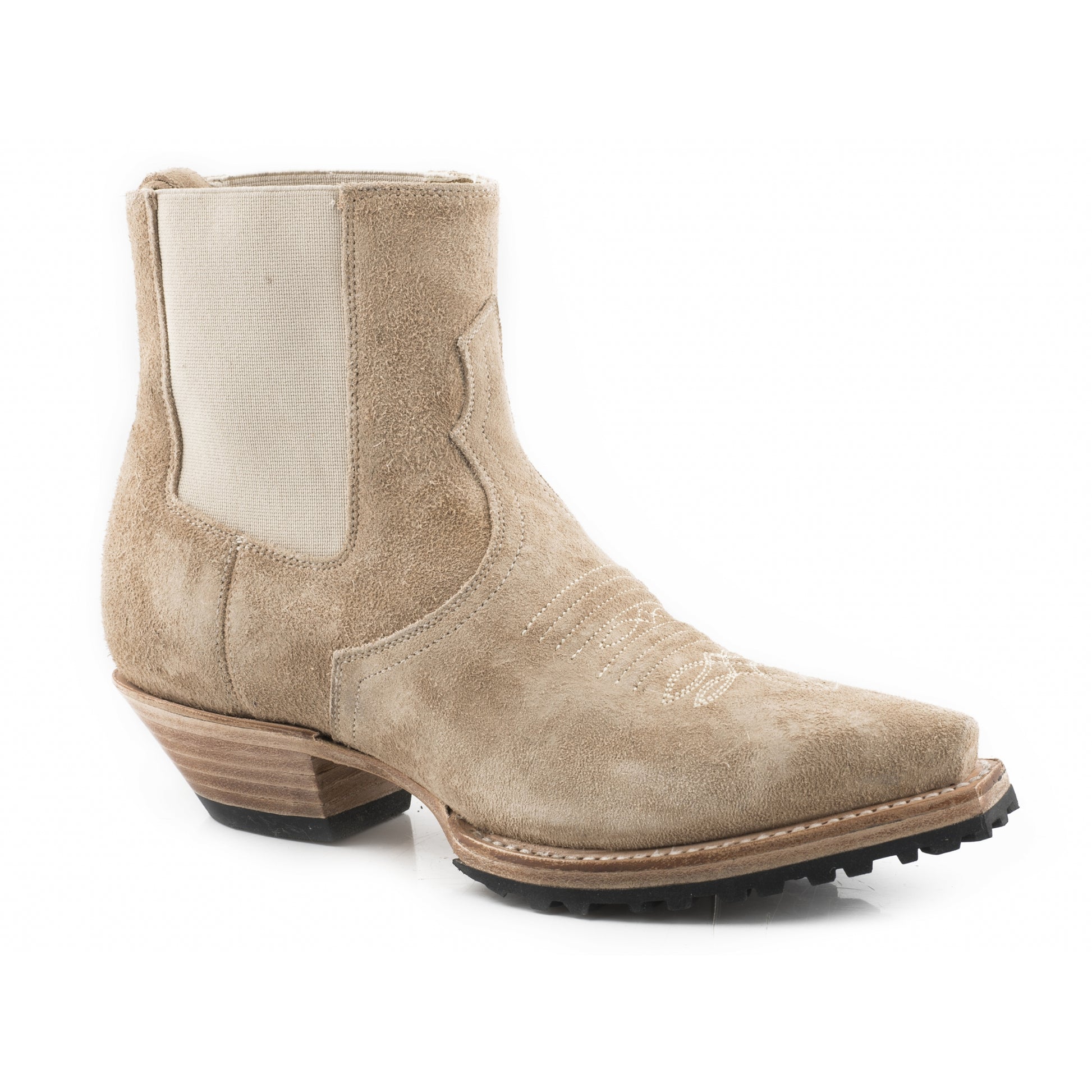 Stetson Ladies Sequoia Snip Toe Lug Sole Shortie Boots