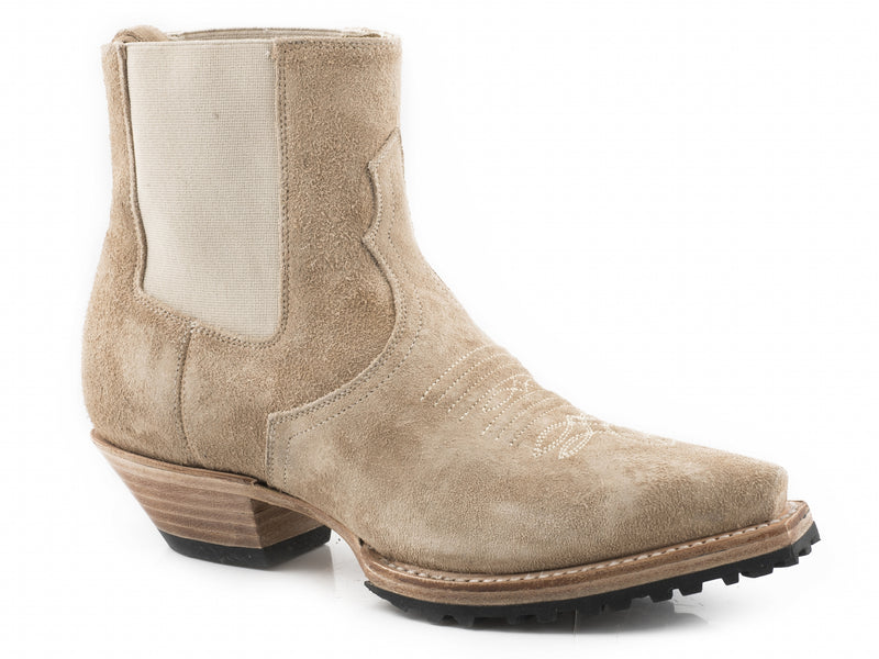 Stetson Ladies Sequoia Snip Toe Lug Sole Shortie Boots