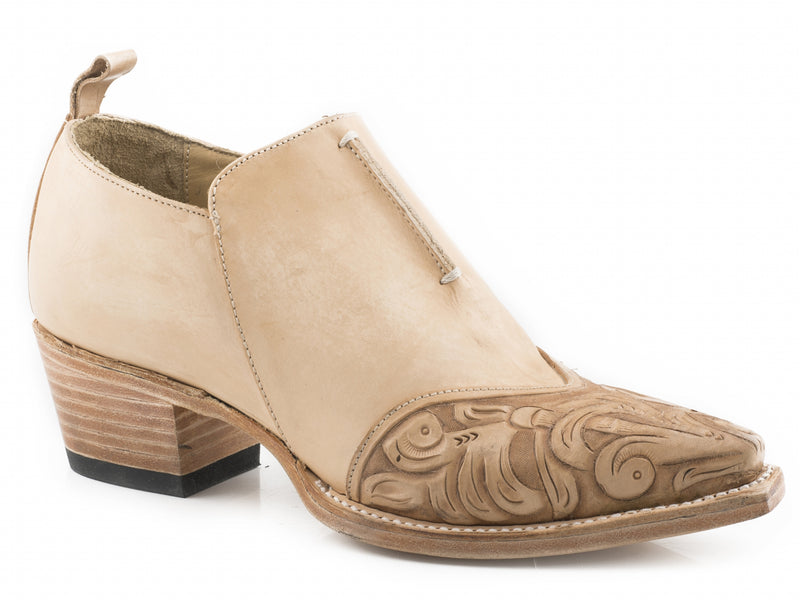 Stetson Ladies Phoebe Snip Toe Leather Sole Shortie Boots