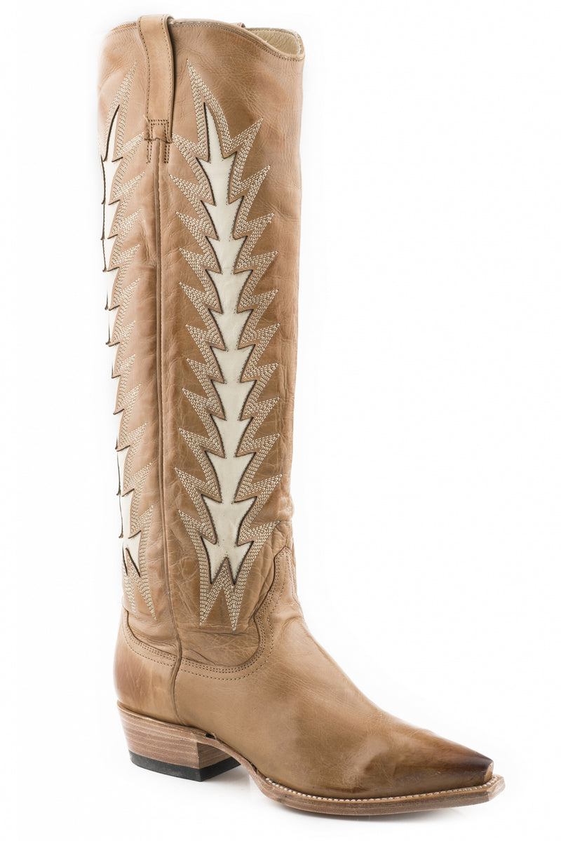 Stetson Ladies Johnnie 16" Shaft Snip Toe Boots