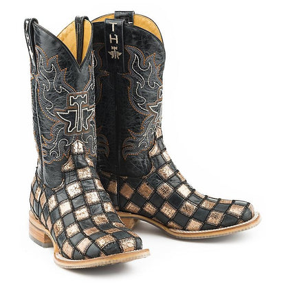 Tin Haul Ladies Boots - Ooh La La With Full of Color Sole