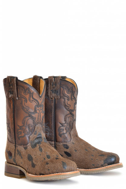 Tin Haul Big Kids Boots - Shaggy with Take No Bull Sole
