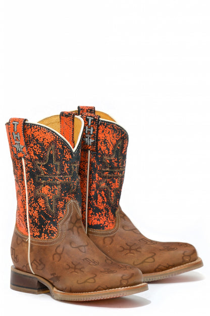 Tin Haul Big Kids Boots -Mini Brands with Raging Bull Sole