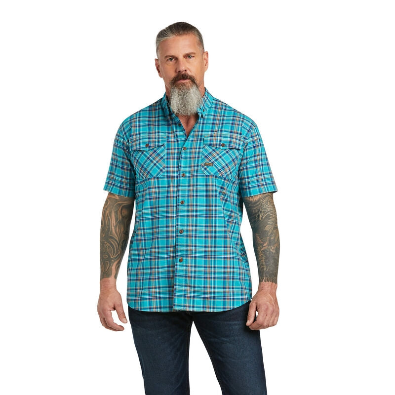 Ariat Mens Rebar Made Tough DuraStretch Work Shirt