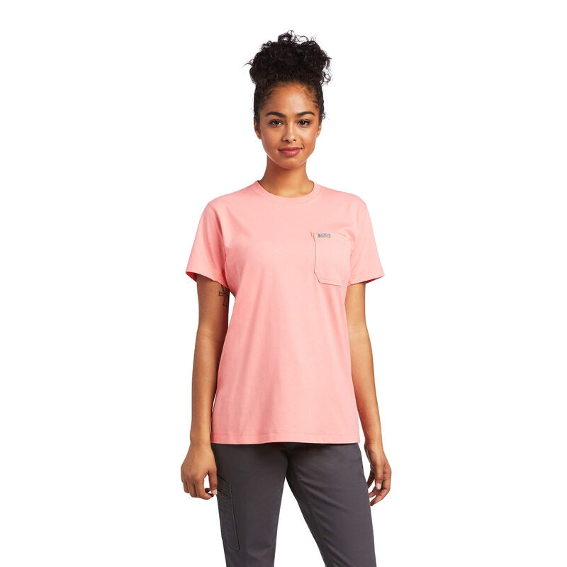 Ariat Ladies Rebar Workman Phrase Short Sleeve T-Shirt