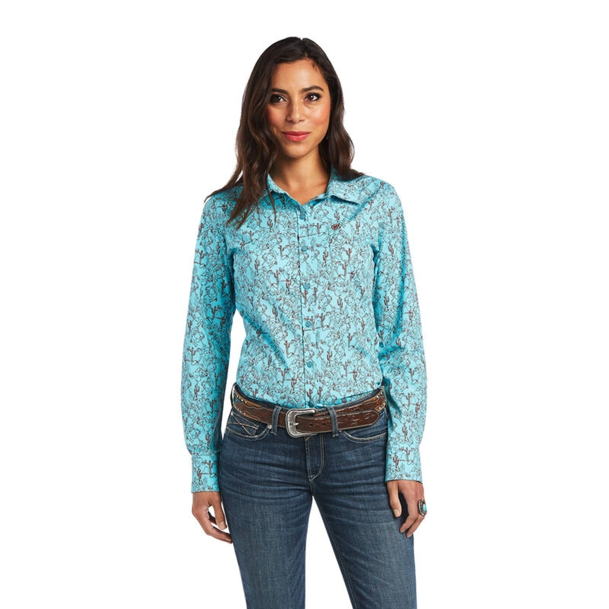 Ariat Ladies Kirby Long Sleeve Stretch Shirt