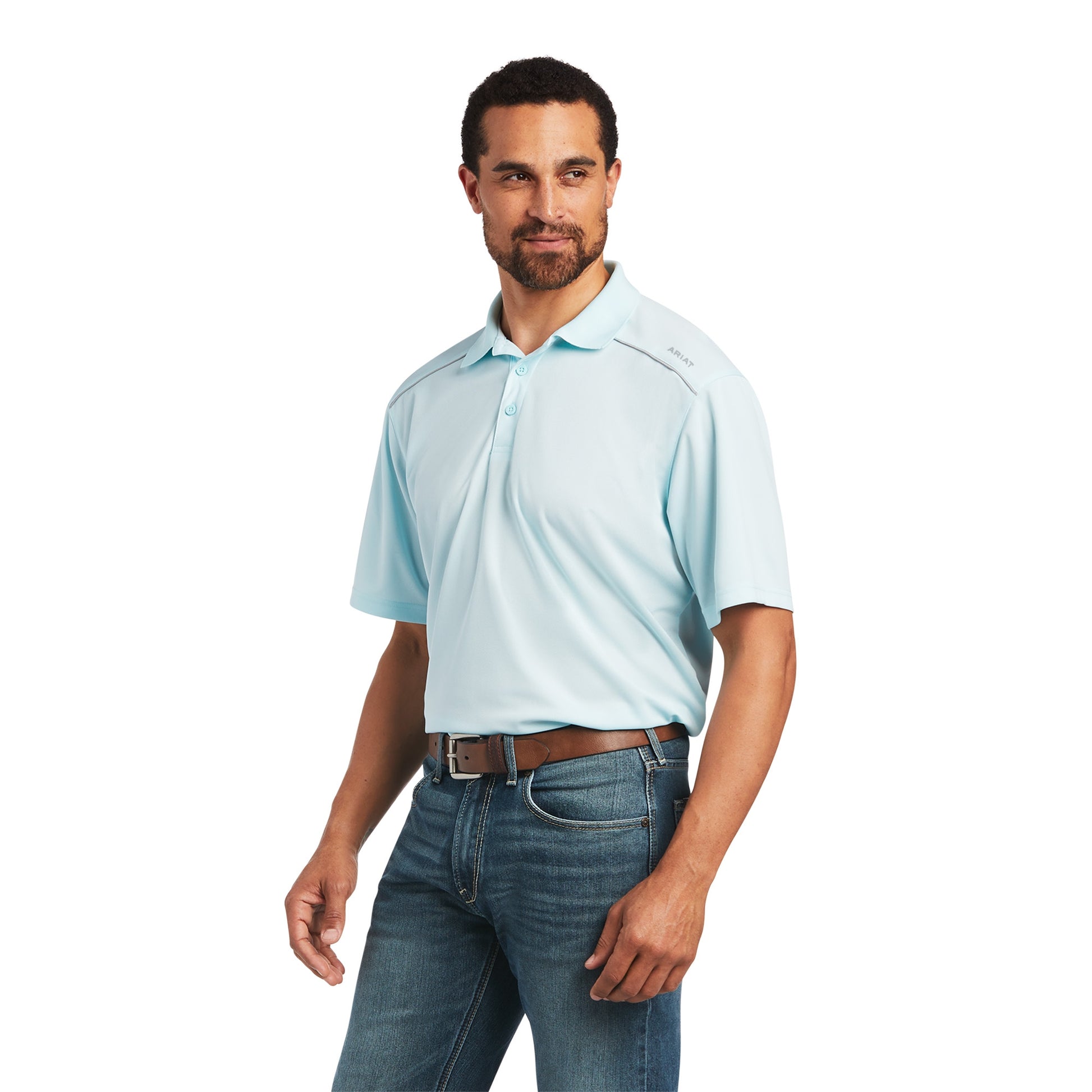 Ariat Mens Charger 2.0 Fitted Polo Shirt