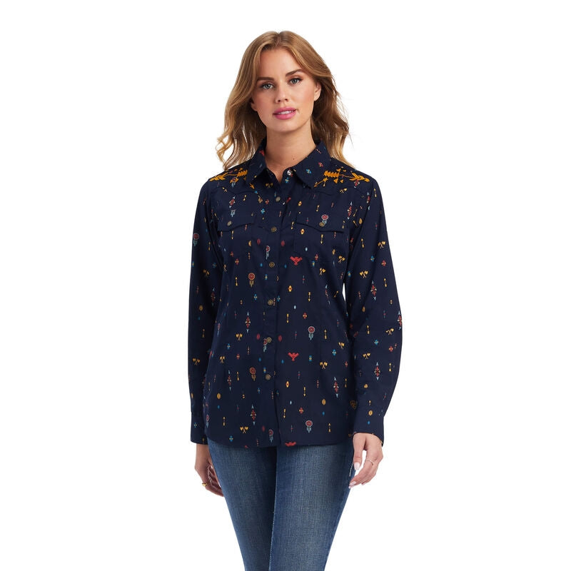 Ariat Ladies REAL Dakota Snap Shirt