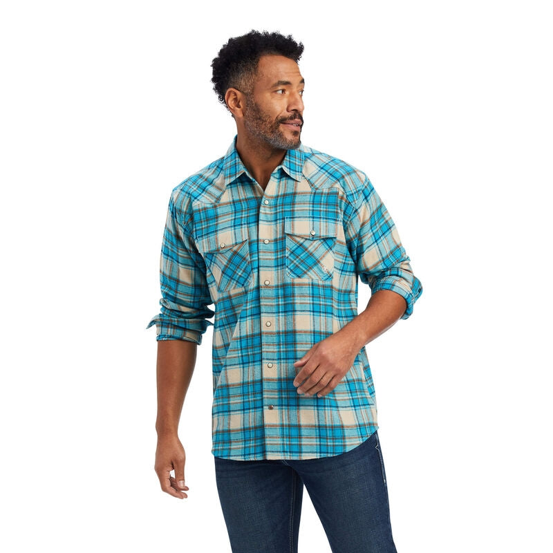 Ariat Mens Handley Retro Fit Snap Shirt