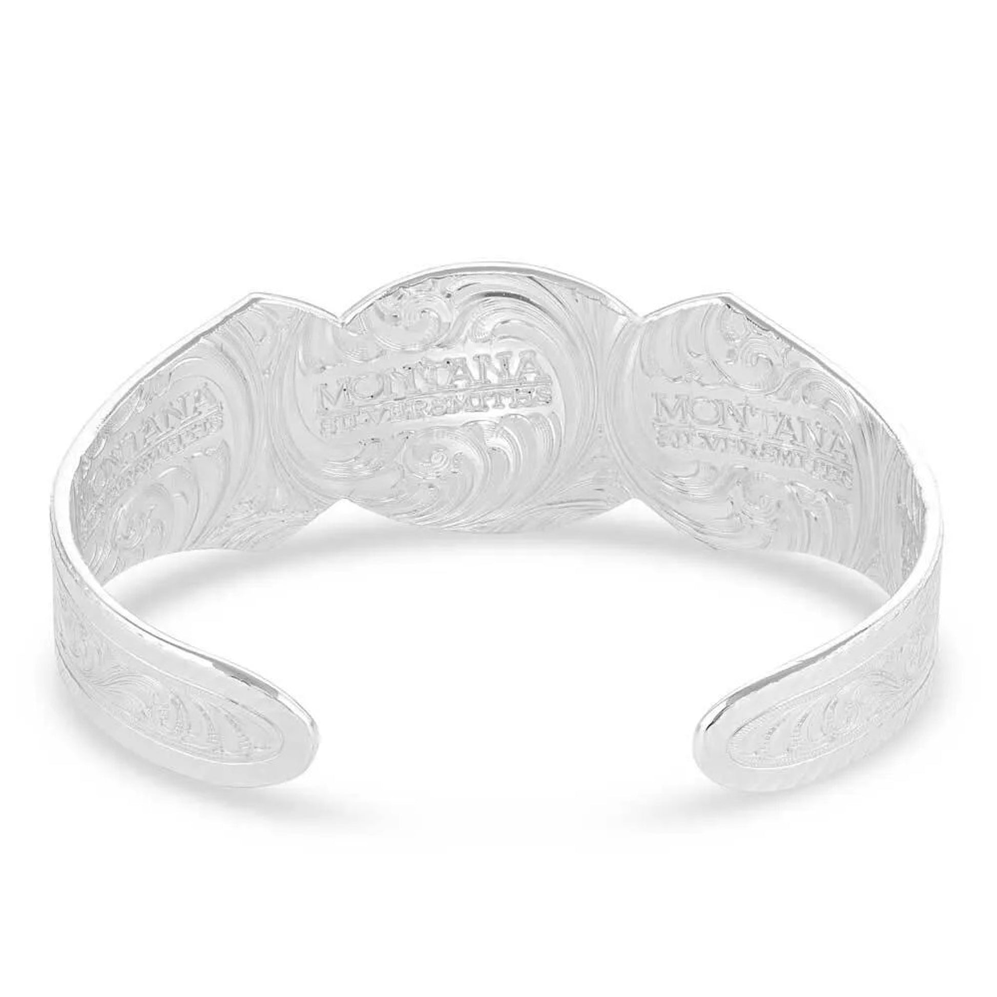 Montana Silversmiths West Bound Silver Cuff Bracelet