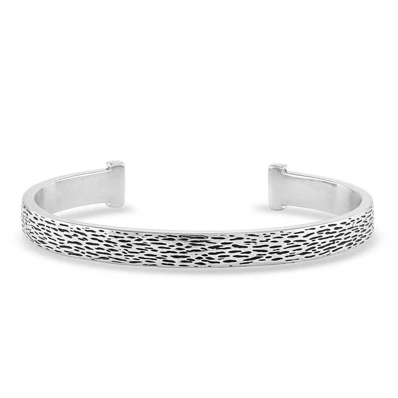 Montana Silversmiths Hidden Nature Silver Cuff Bracelet