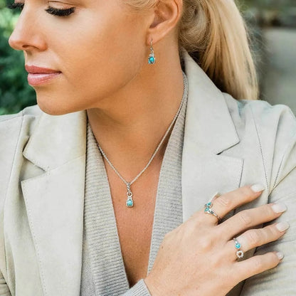 Montana Silversmiths Golden Rush Turquoise Earrings