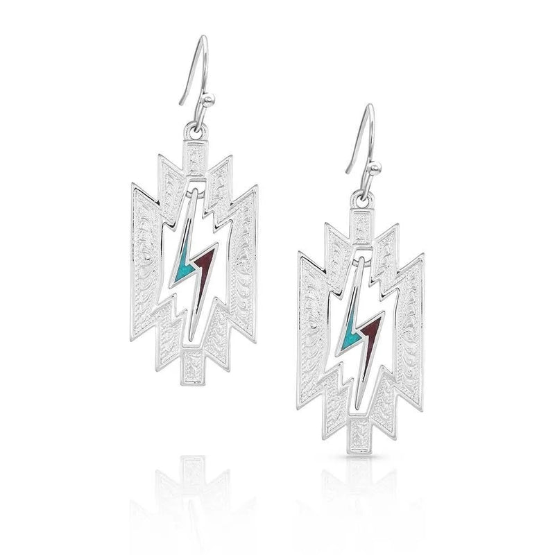 Montana Silversmiths Thunder Cloud Earrings