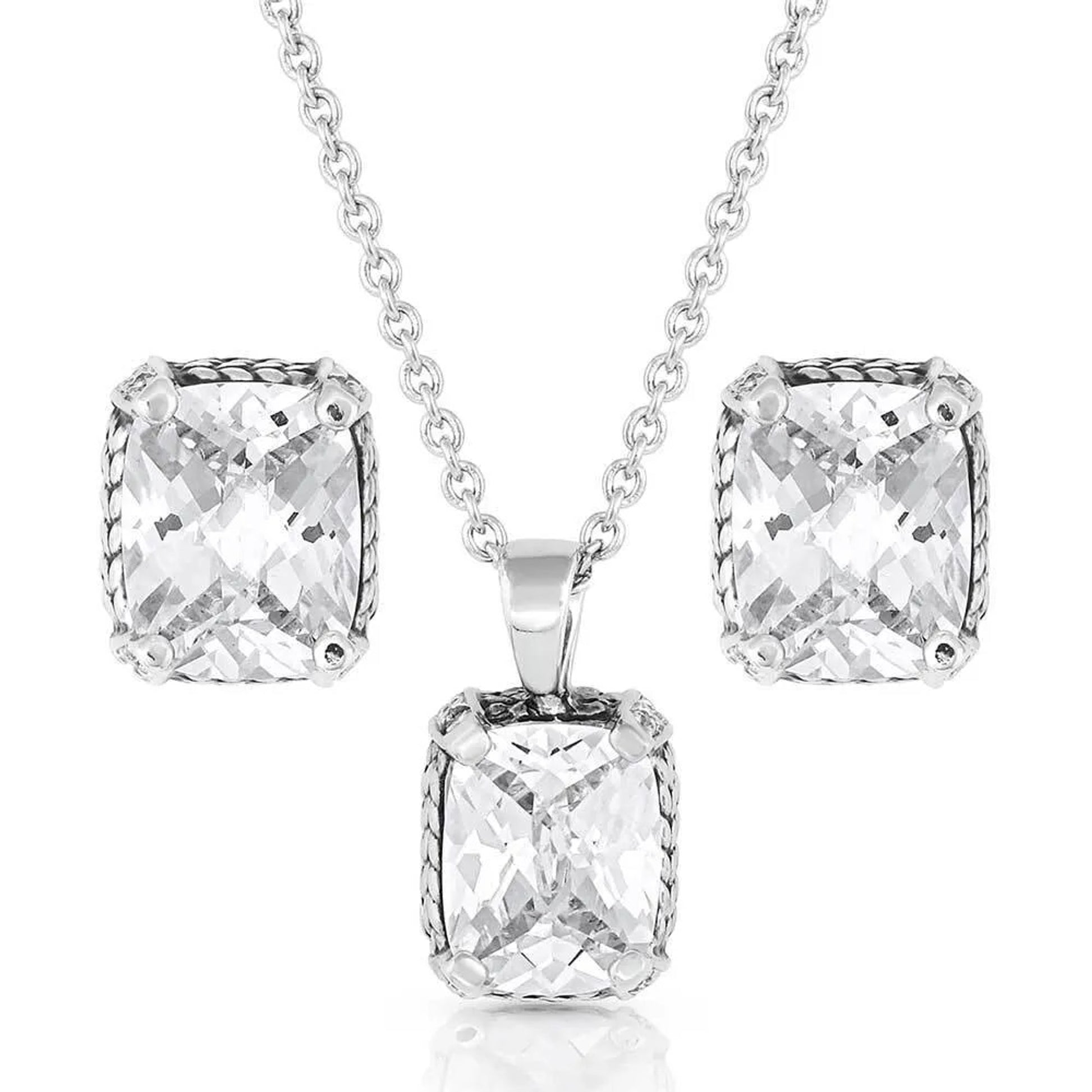 Montana Silversmiths Star Lights Bliss Crystal Jewelry Set