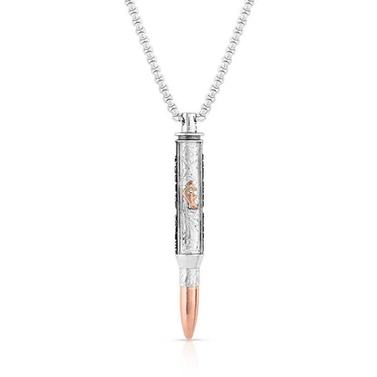 Montana Silversmiths I'll Cover You Sniper Bullet Necklace
