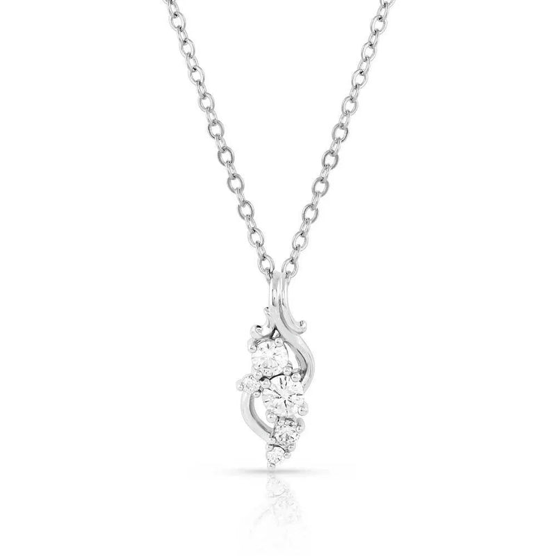 Montana Silversmiths Fiery Ice Flower Necklace