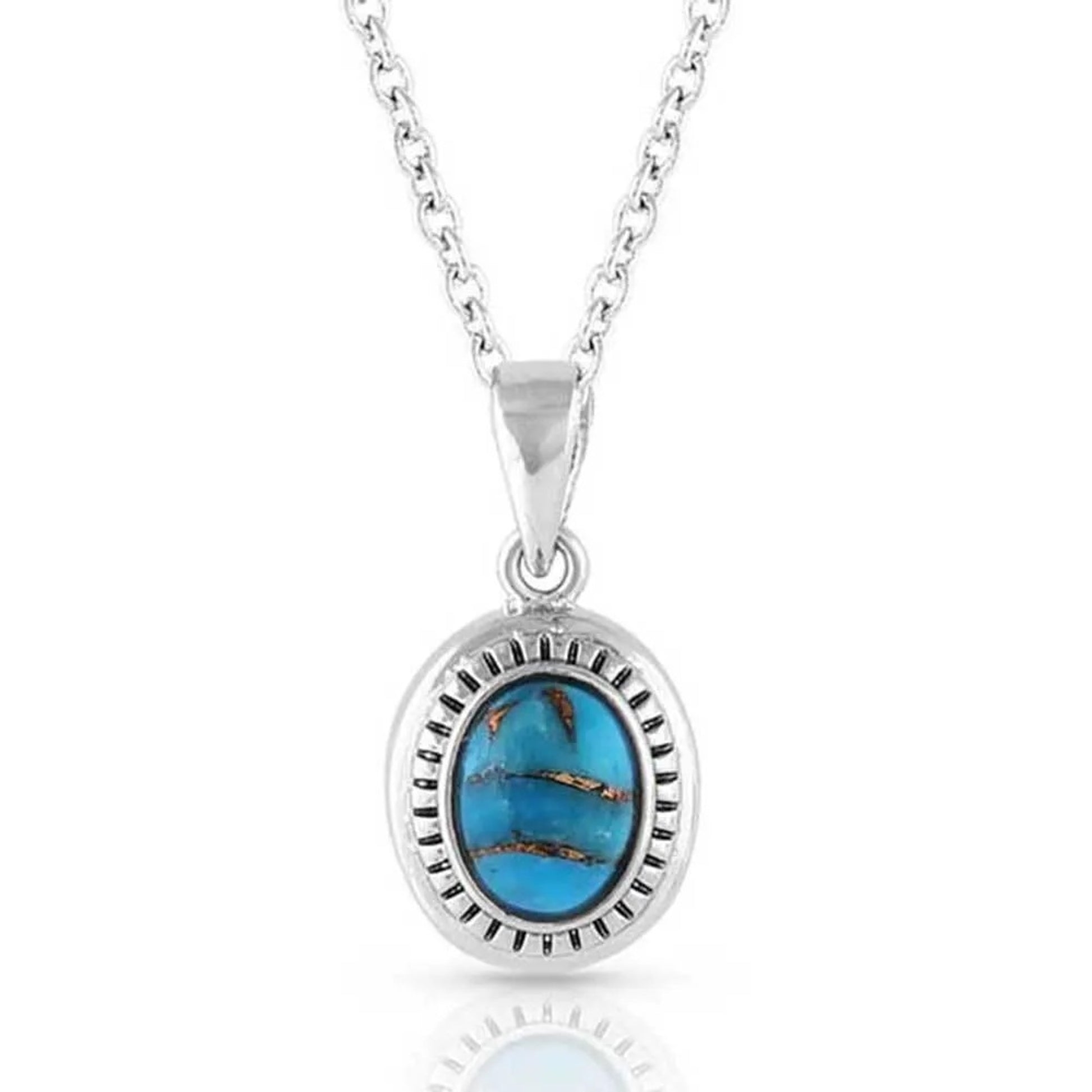 Montana Silversmiths Open Night Sky Turquoise Necklace