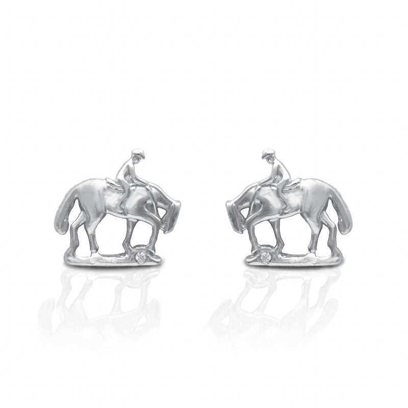 Kelly Herd Trail Horse Earrings