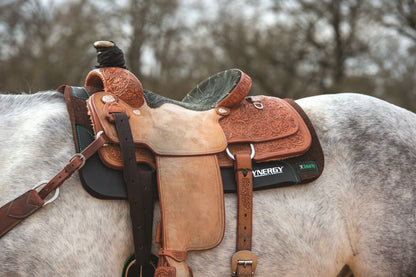 Weaver Smarty X Synergy Contoured Steam Pressed 100% Merino Wool Felt Performance 3/4" Saddle Pad