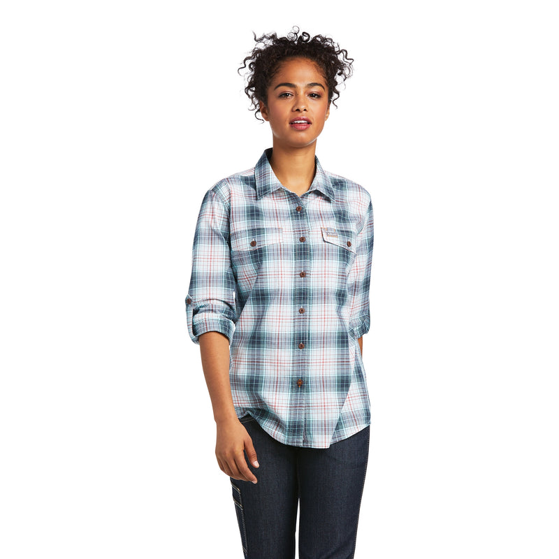Ariat Ladies Rebar Made Tough DuraStretch Work Shirt