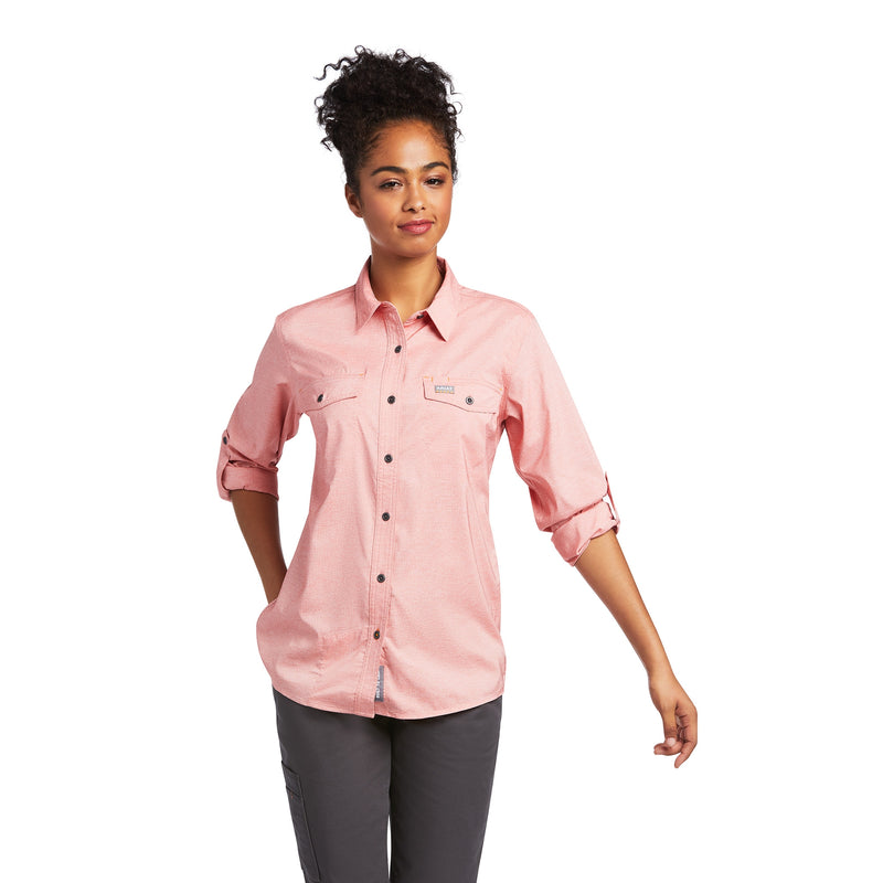Ariat Ladies Rebar Made Tough VentTEK DuraStretch Work Shirt